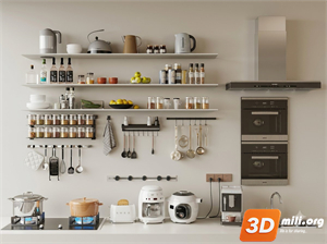 Kitchen appliance Skp Files 